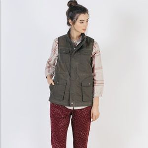 Bridge & Burn x Millerain Waxed Canvas vest